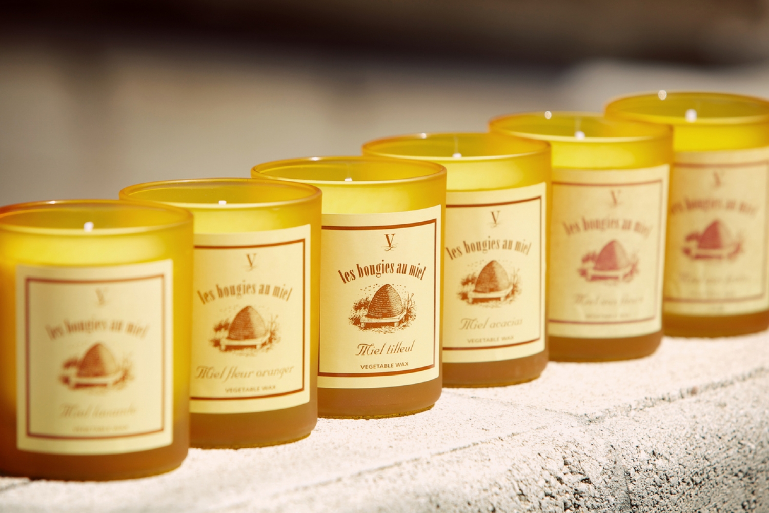 Velas 100% naturales.