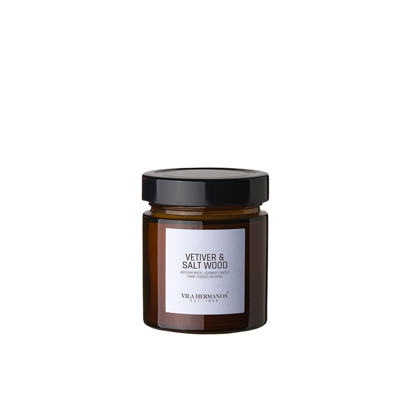 Apothecary Vetiver & Salt Wood Candle