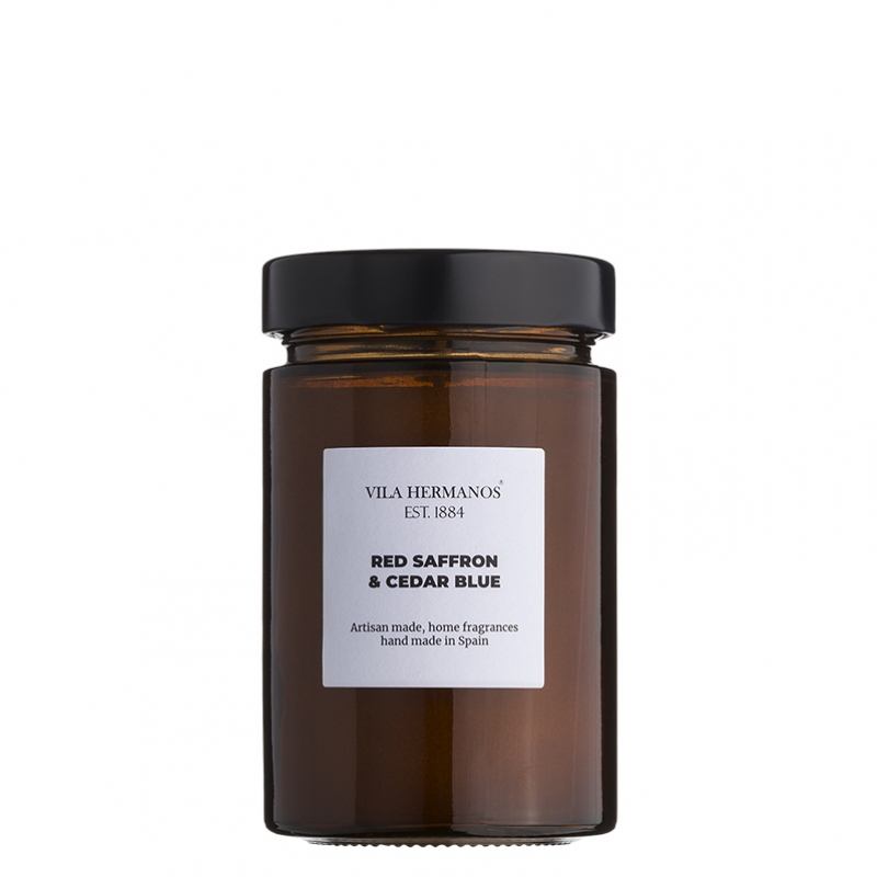 Apothecary Red Saffron & Cedar Wood Candle